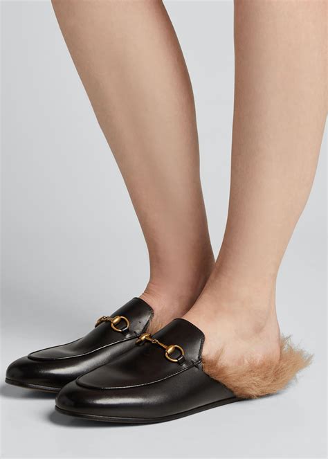 gucci fur mules sizing|gucci fur mules heels.